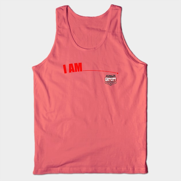 Grit City Fitness - I am Tank Top by Jeffjowers1